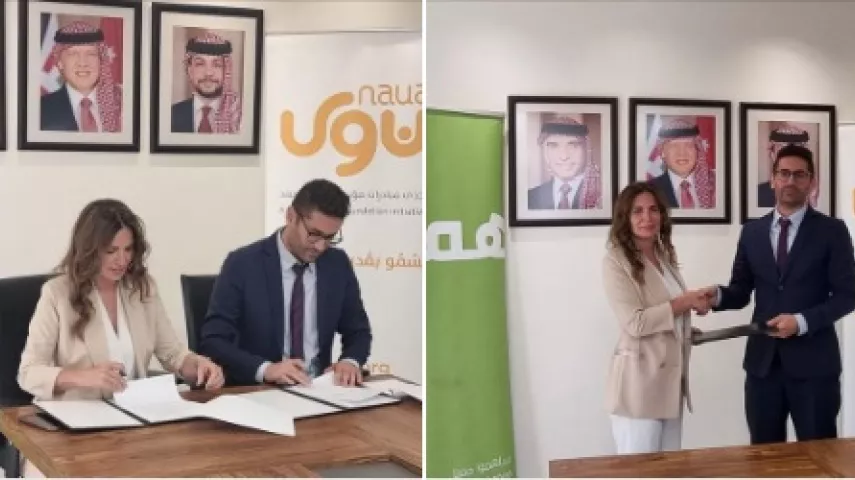 Signing a cooperation agreement between Himmetna and Naua