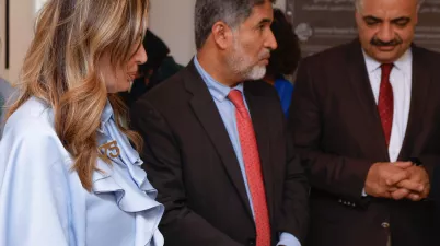 The Regional Director for the WHO Eastern Mediterranean Region Visits Princess Basma Healthcare Center